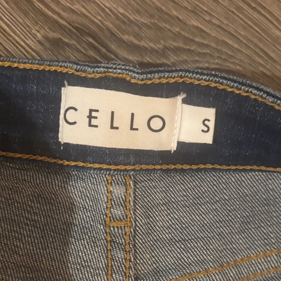 Cello Deep Blue Ripped Jean Shorts - Picture 5 of 5